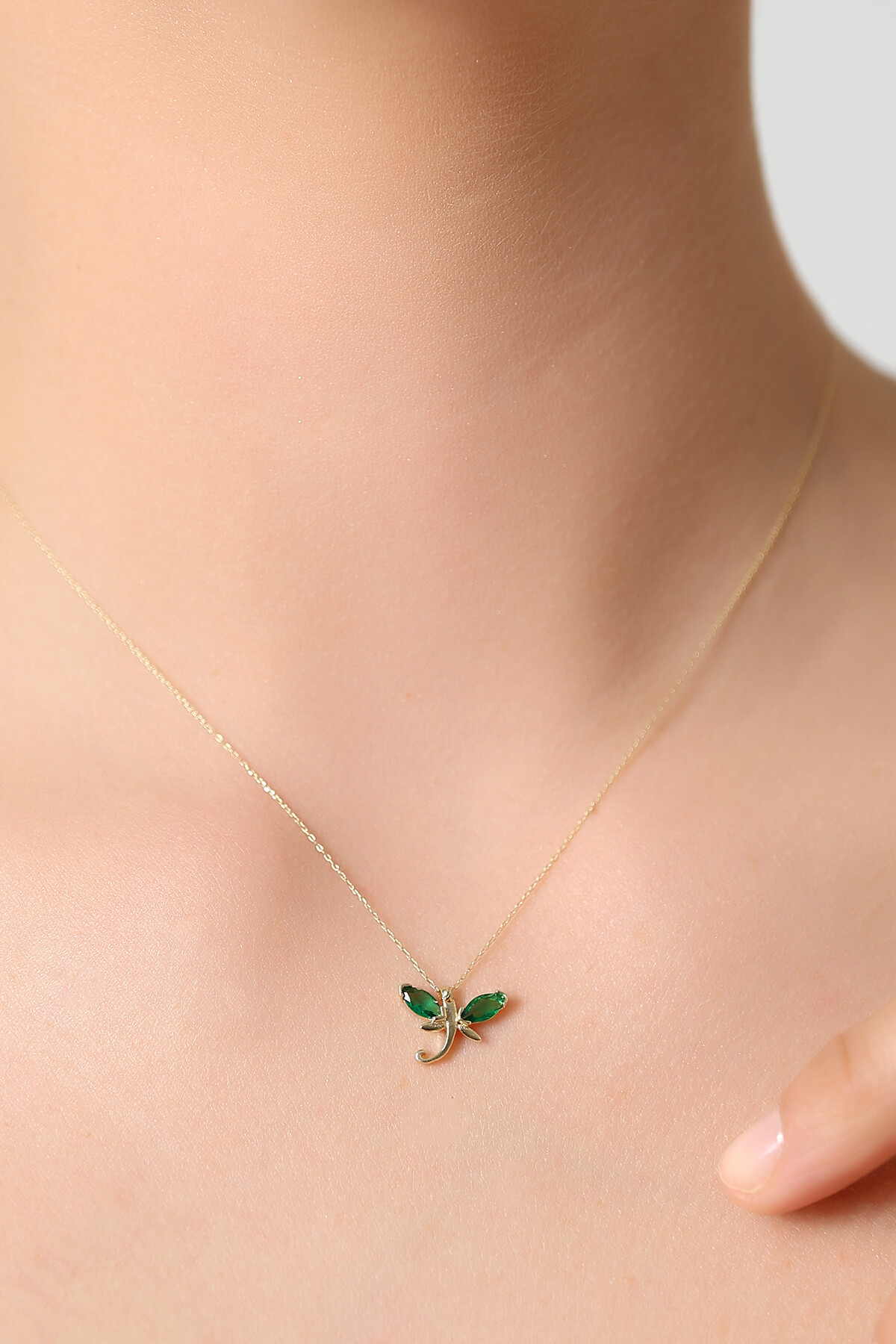 14 Ayar Altın Yusufcuk Kolye