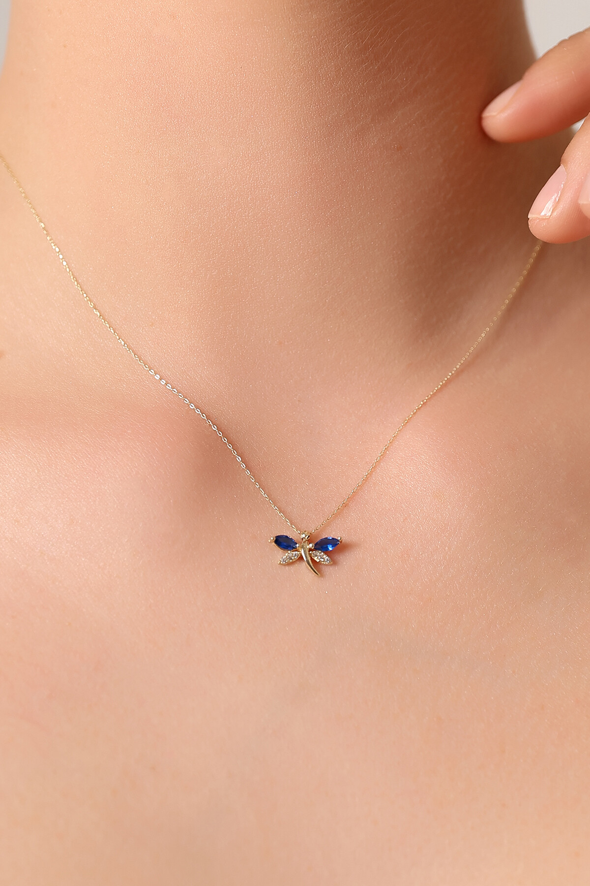 14 Ayar Altın Yusufcuk Kolye