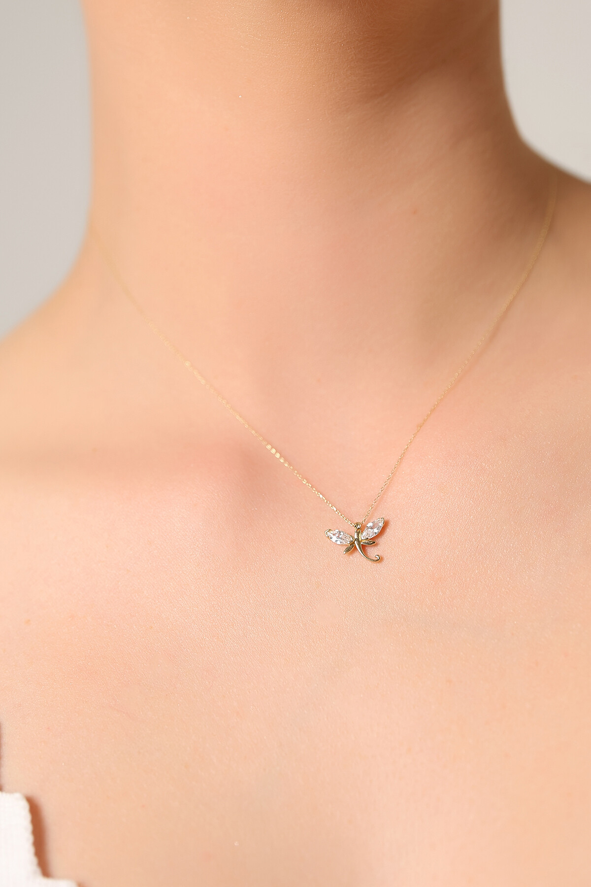 14 Ayar Altın Yusufcuk Kolye