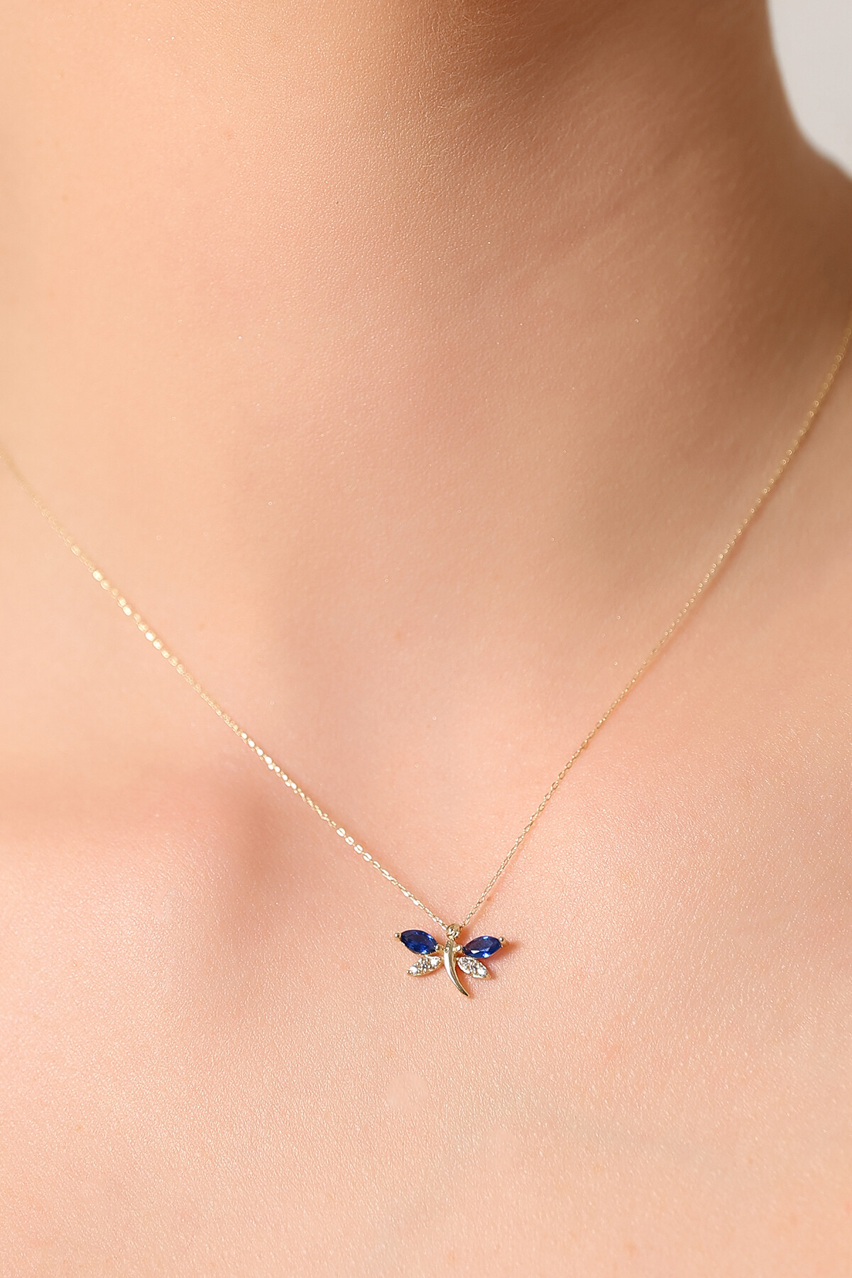 14 Ayar Altın Yusufcuk Kolye