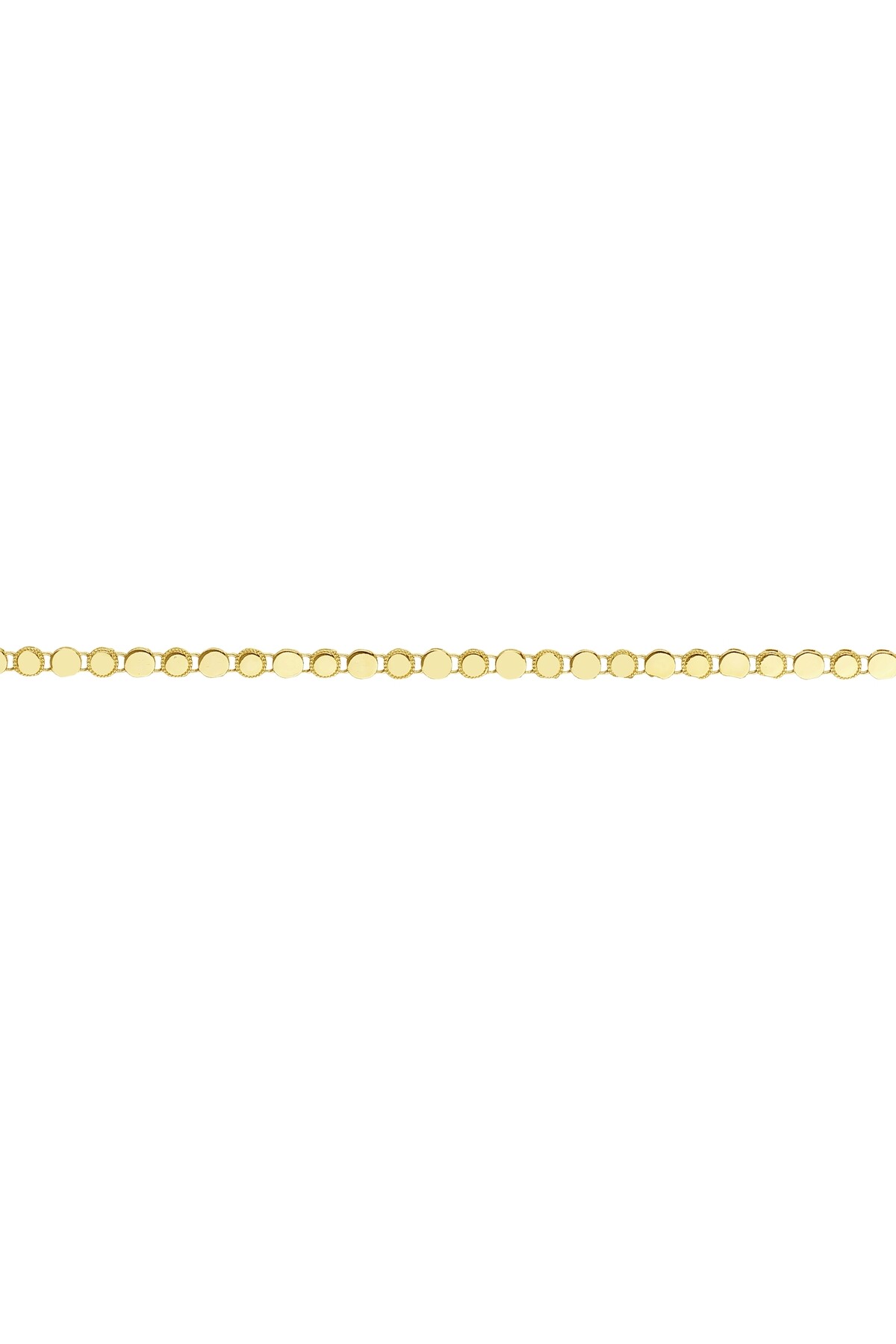 14 Ayar Altın Zincir Bileklik