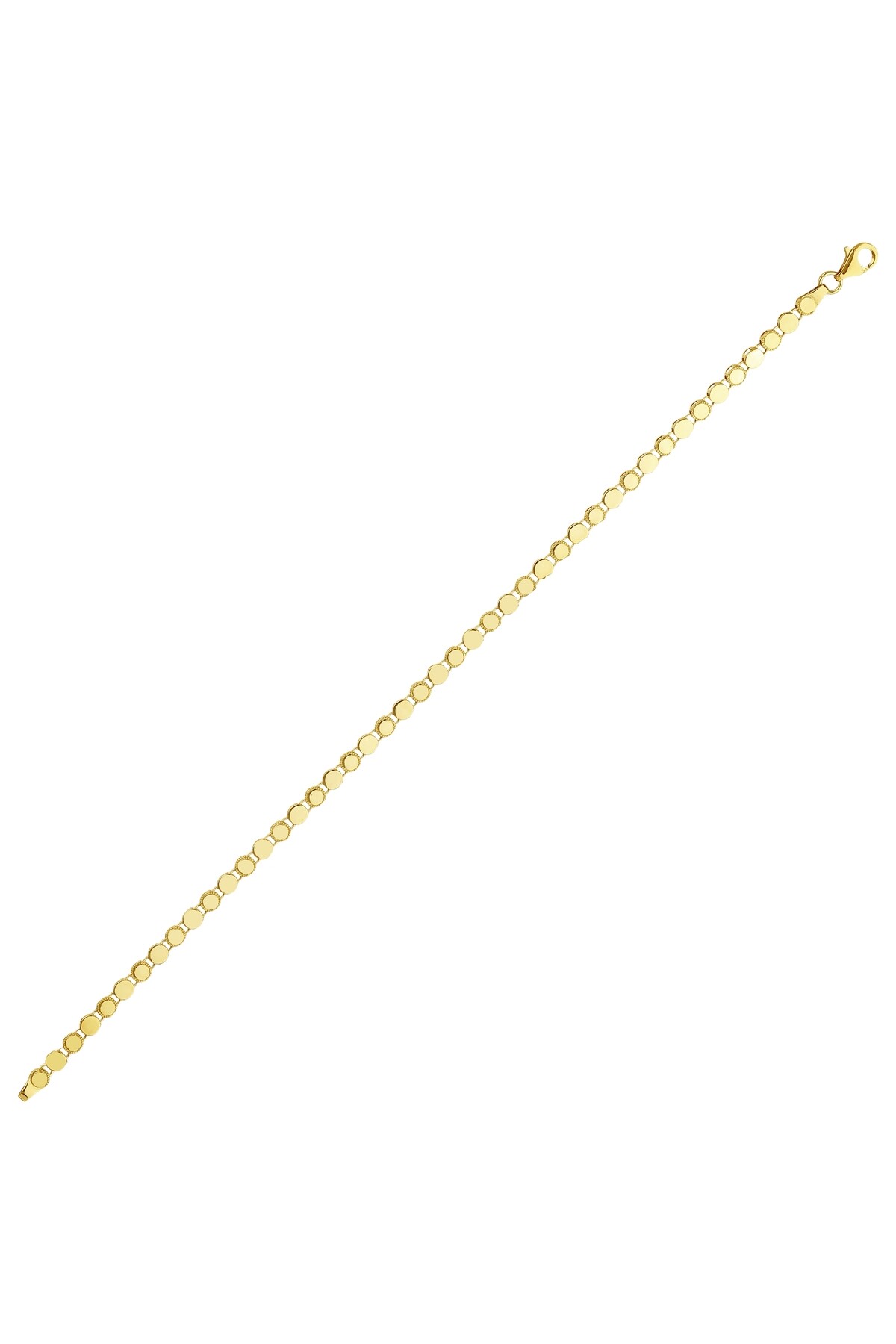 14 Ayar Altın Zincir Bileklik