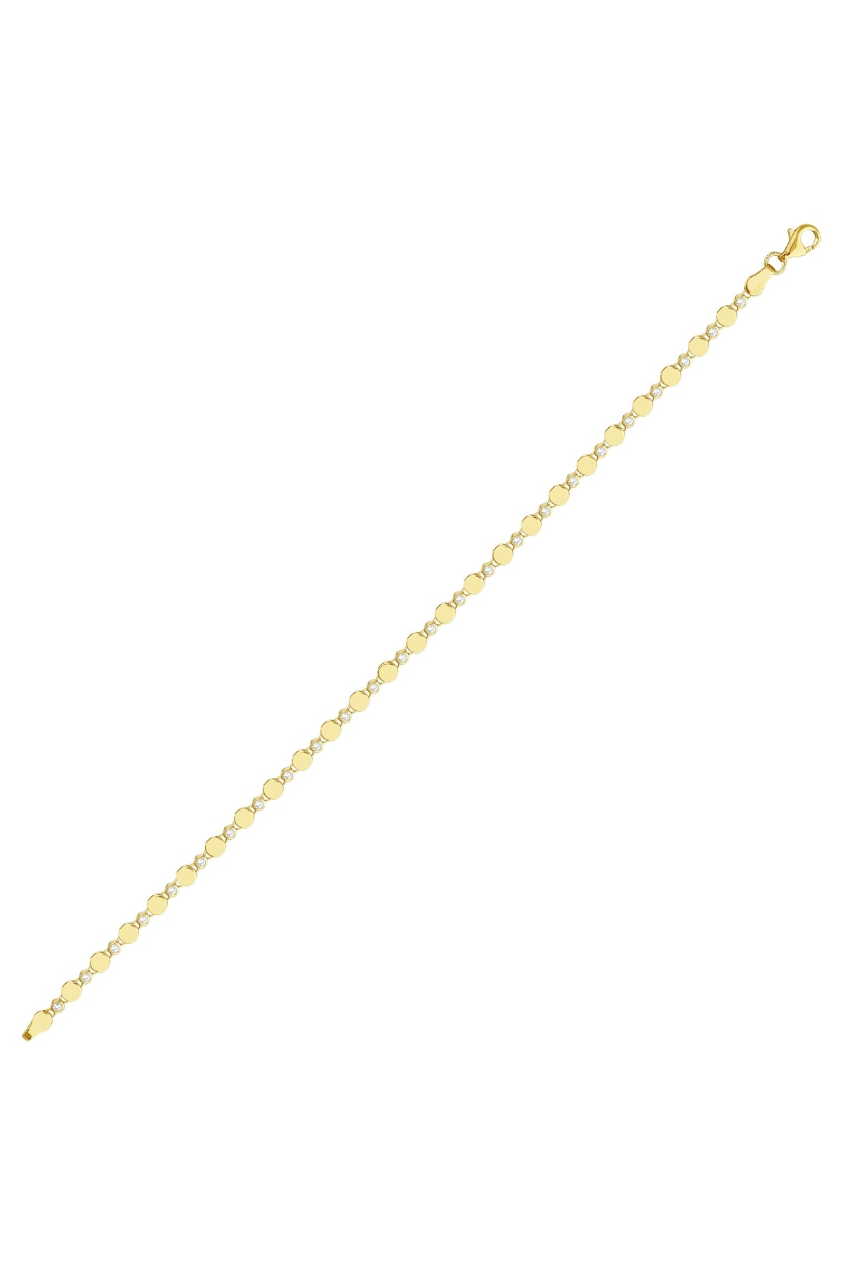 14 Ayar Altın Zincir Bileklik