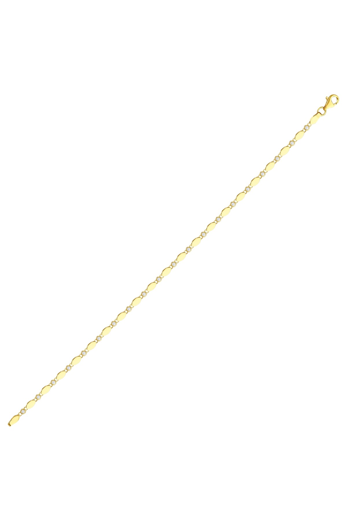 14 Ayar Altın Zincir Bileklik