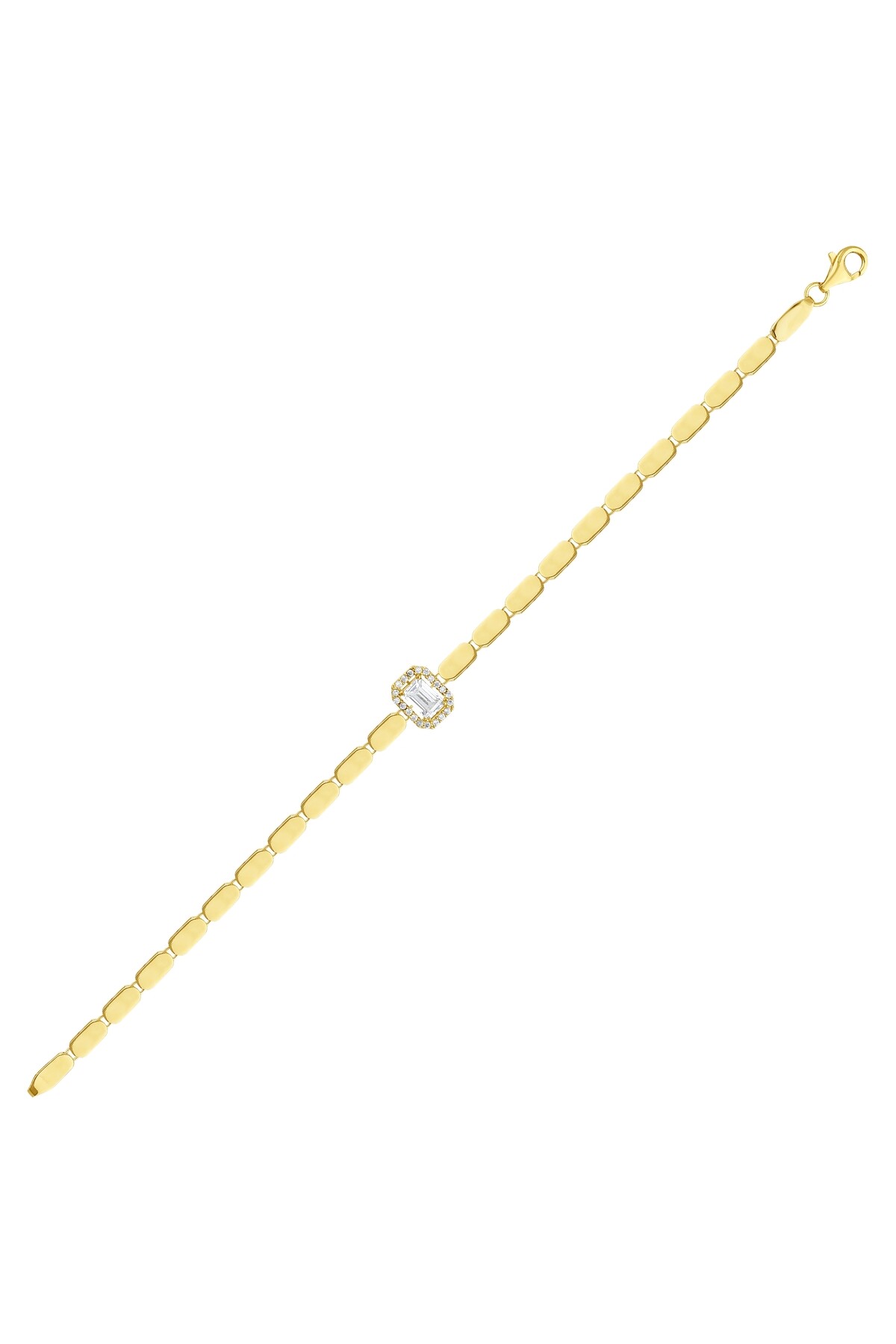 14 Ayar Altın Zincir Bileklik