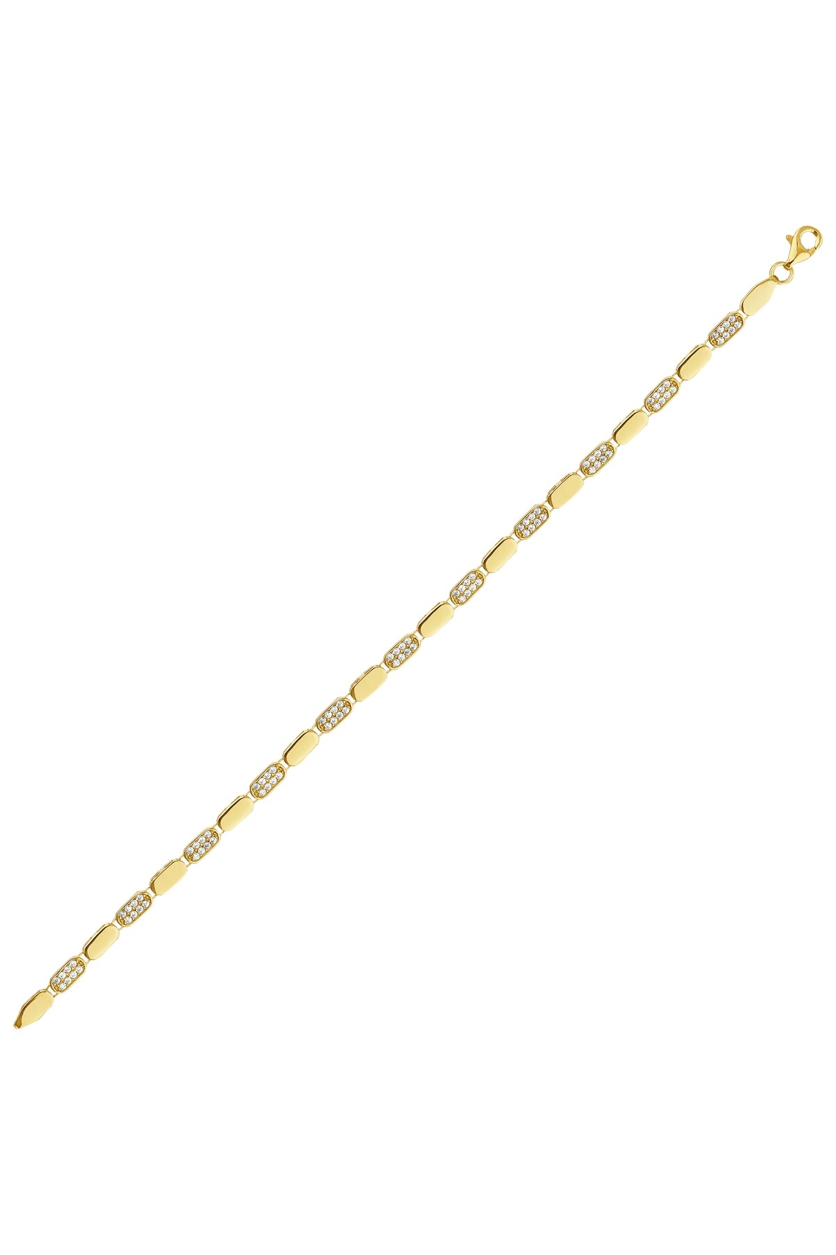 14 Ayar Altın Zincir Bileklik