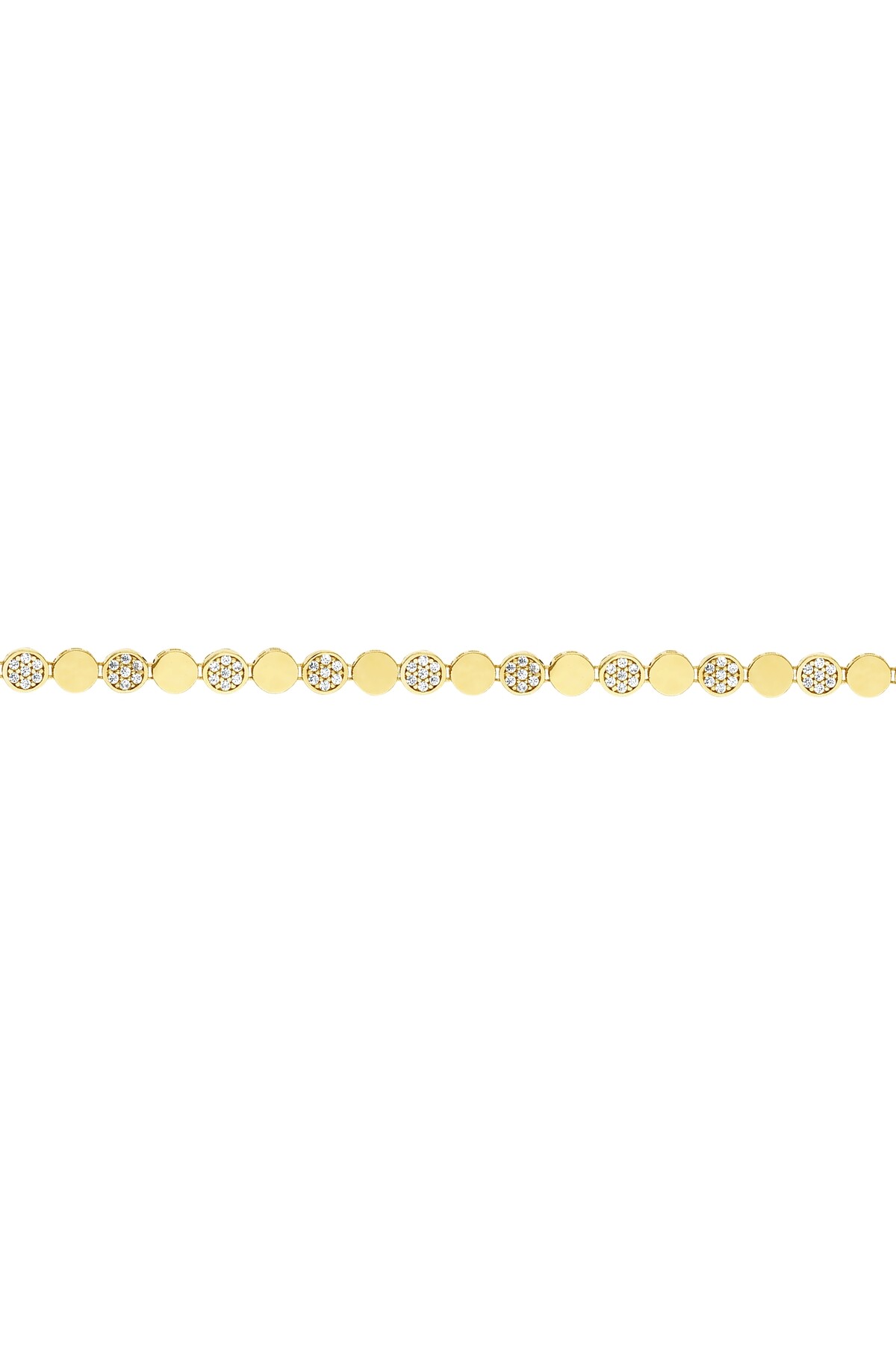 14 Ayar Altın Zincir Bileklik