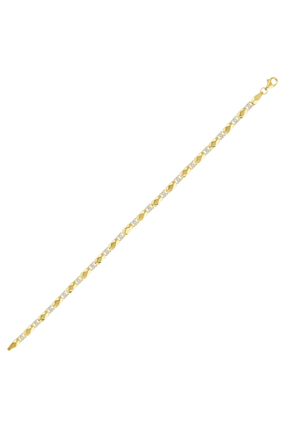 14 Ayar Altın Zincir Bileklik