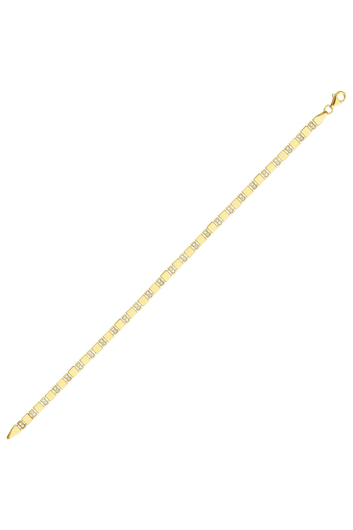 14 Ayar Altın Zincir Bileklik