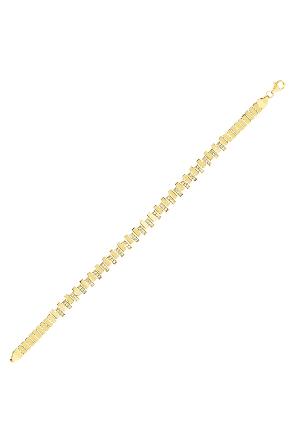 14 Ayar Altın Zincir Bileklik