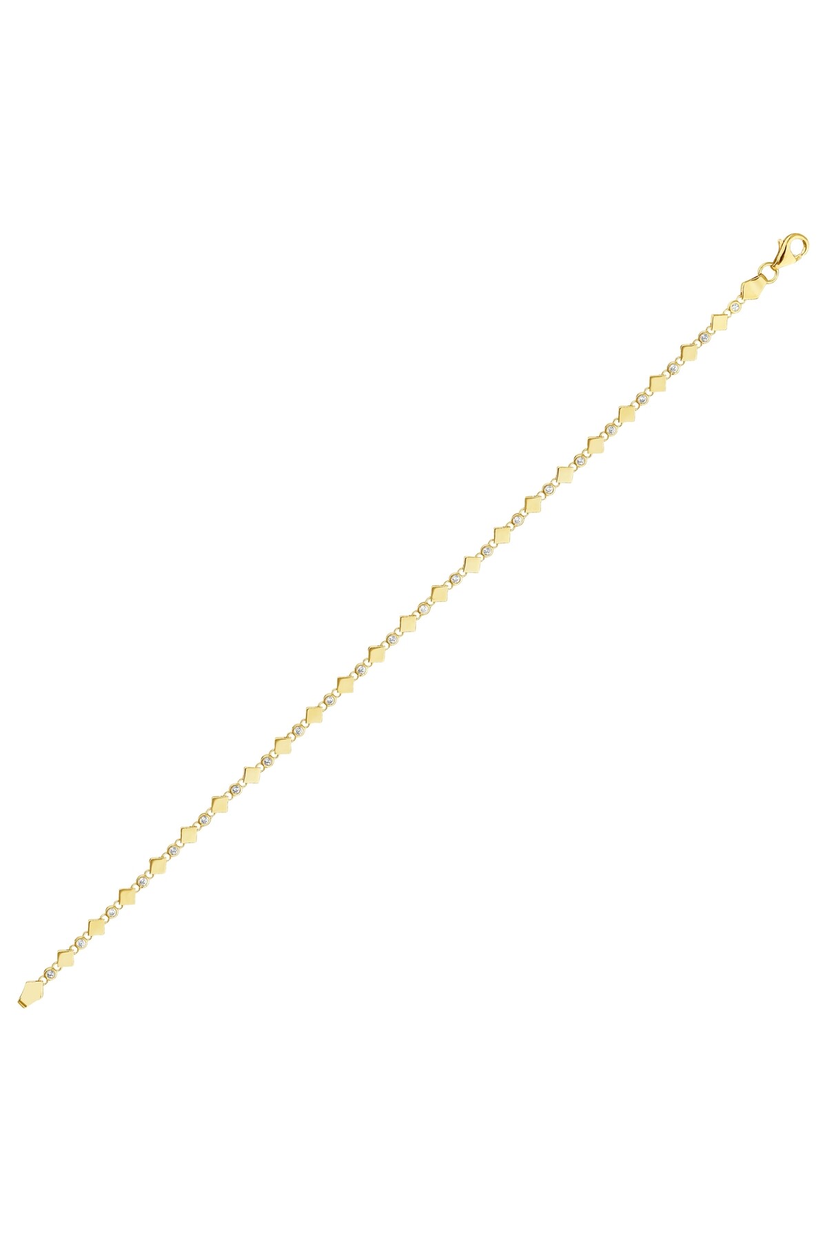 14 Ayar Altın Zincir Bileklik