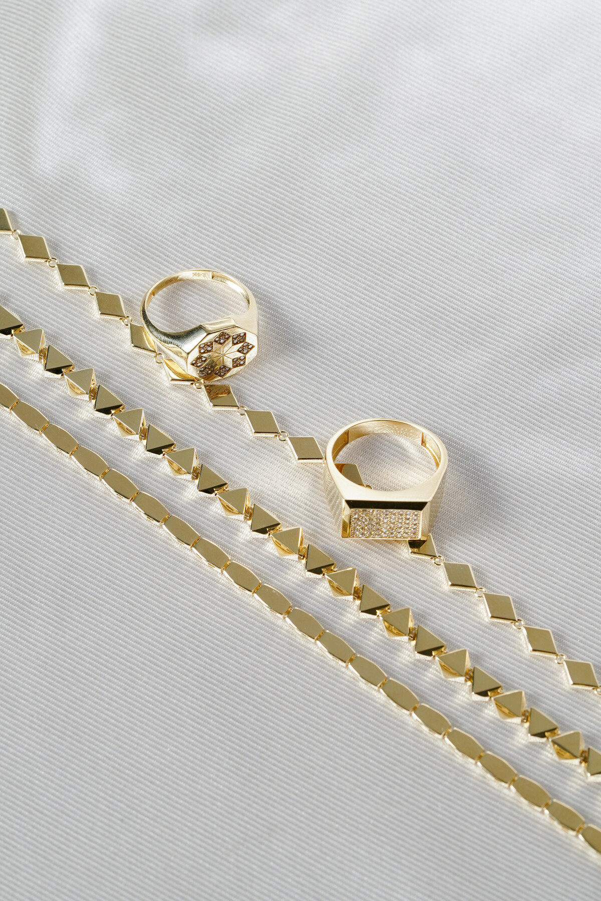 14 Ayar Altın Zincir Bileklik