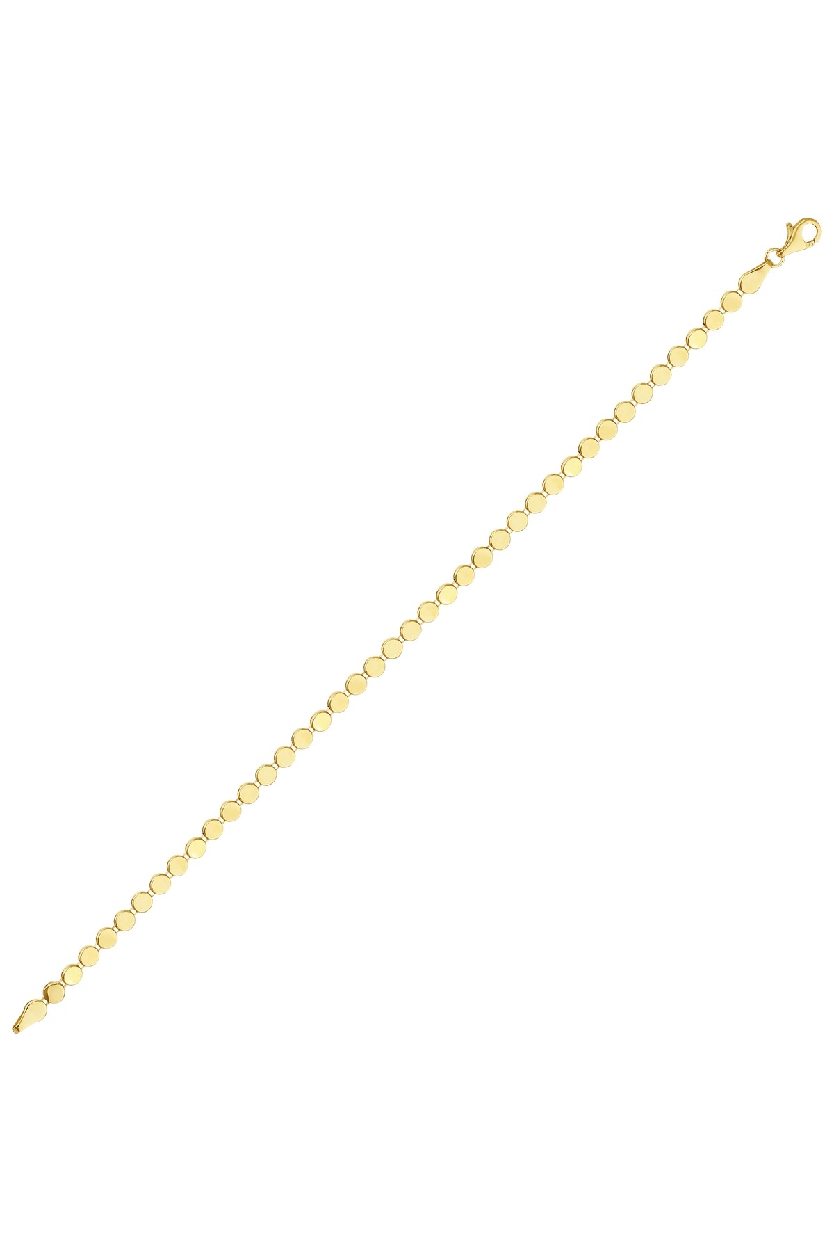 14 Ayar Altın Zincir Bileklik