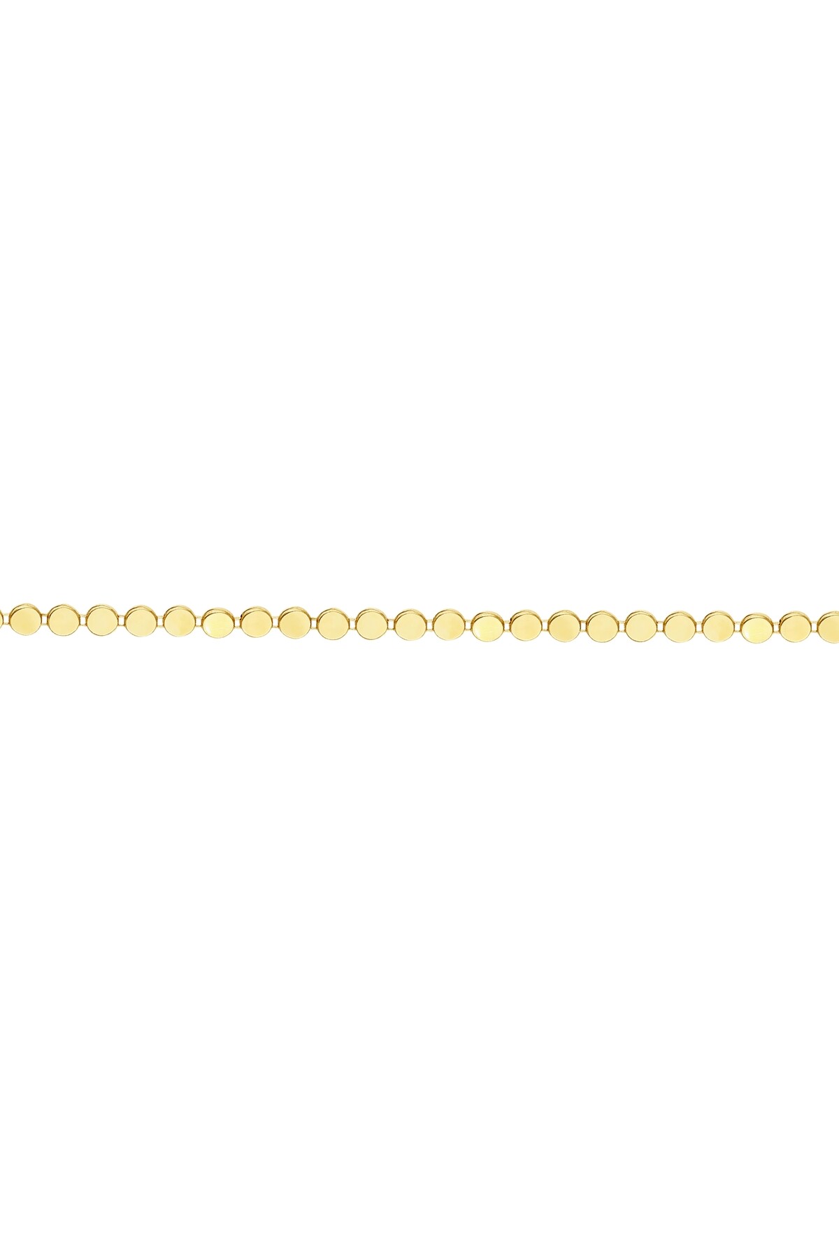 14 Ayar Altın Zincir Bileklik