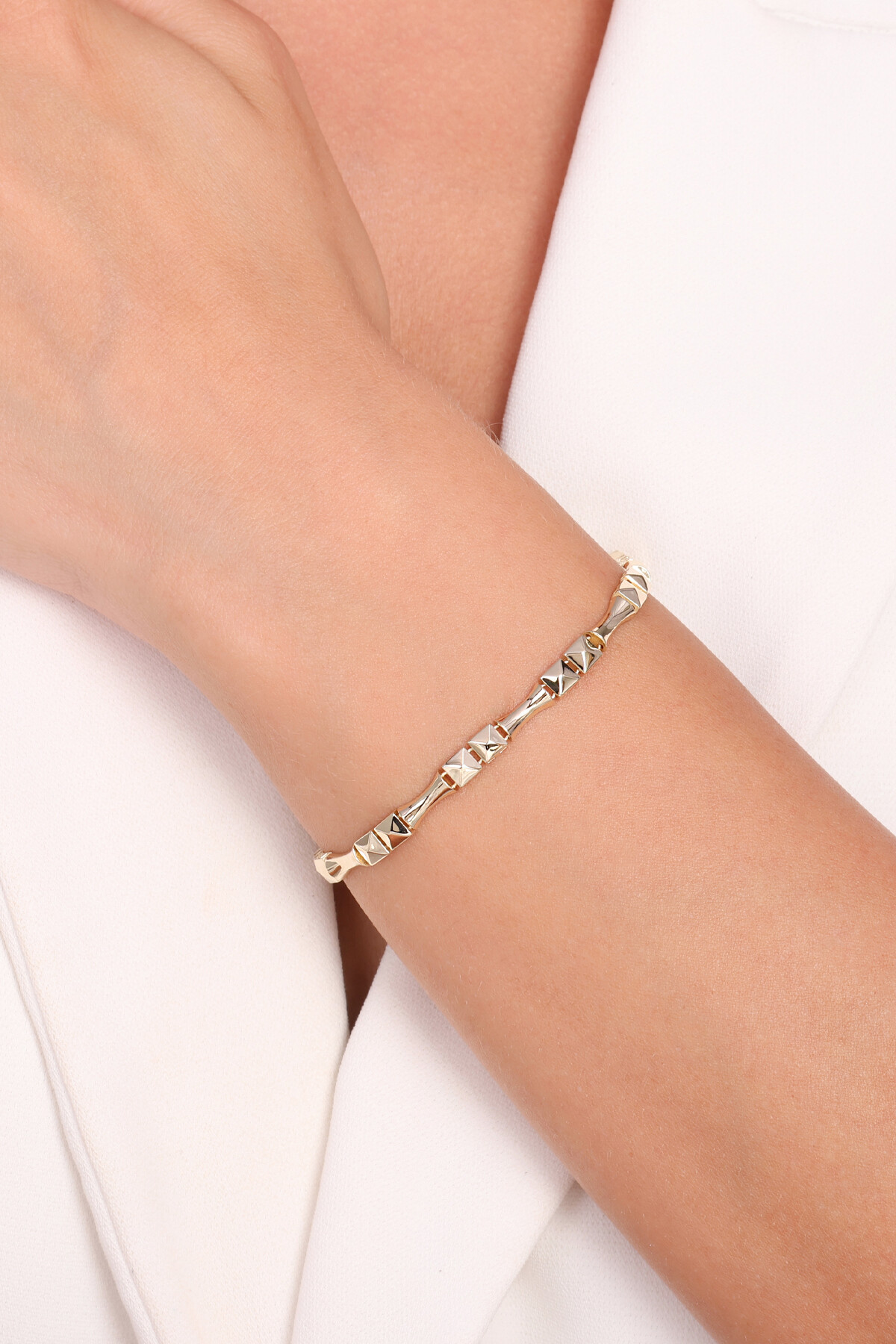 14 Ayar Altın Zincir Bileklik