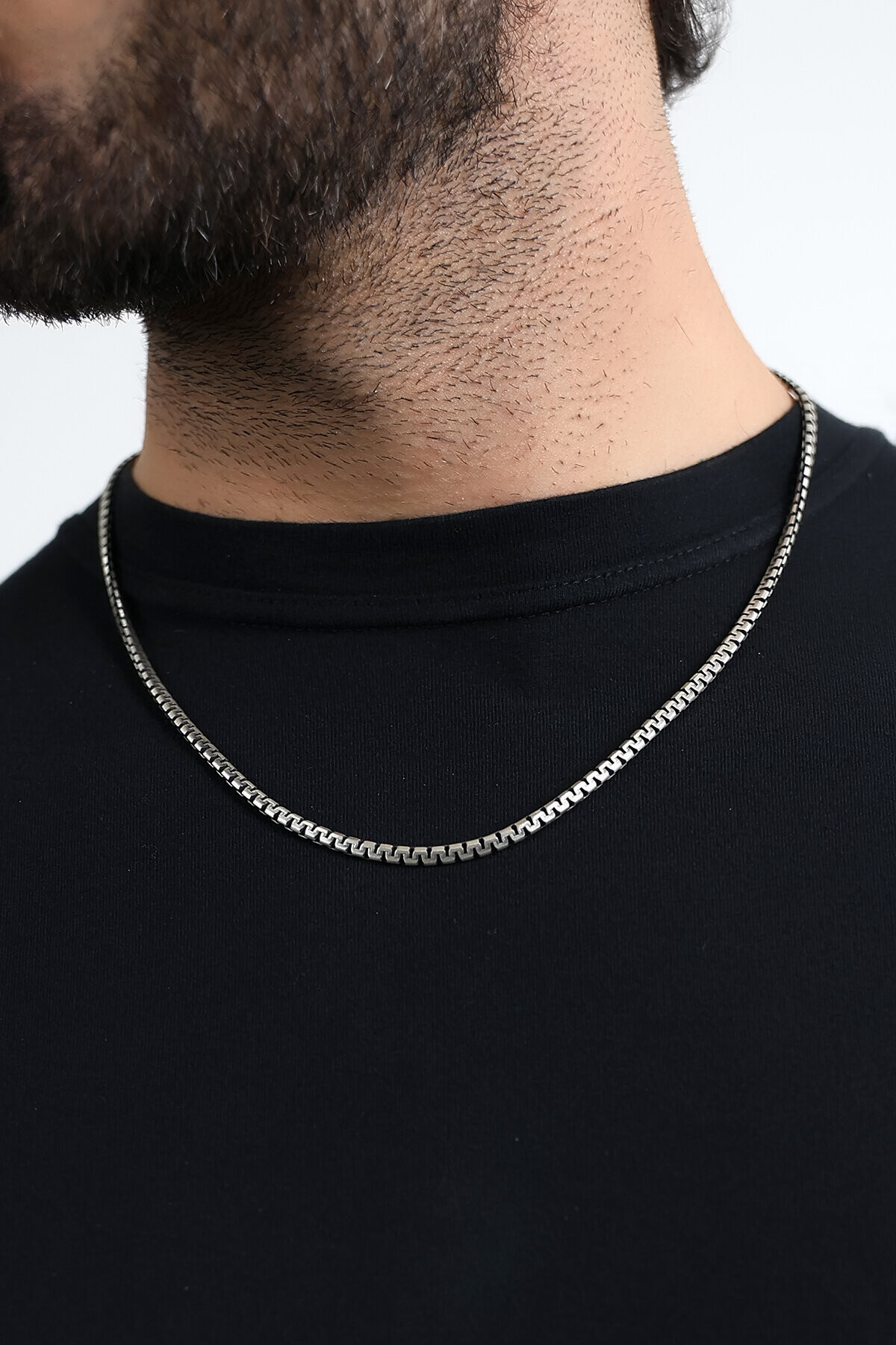 Gümüş İtalyan Magno kolye 