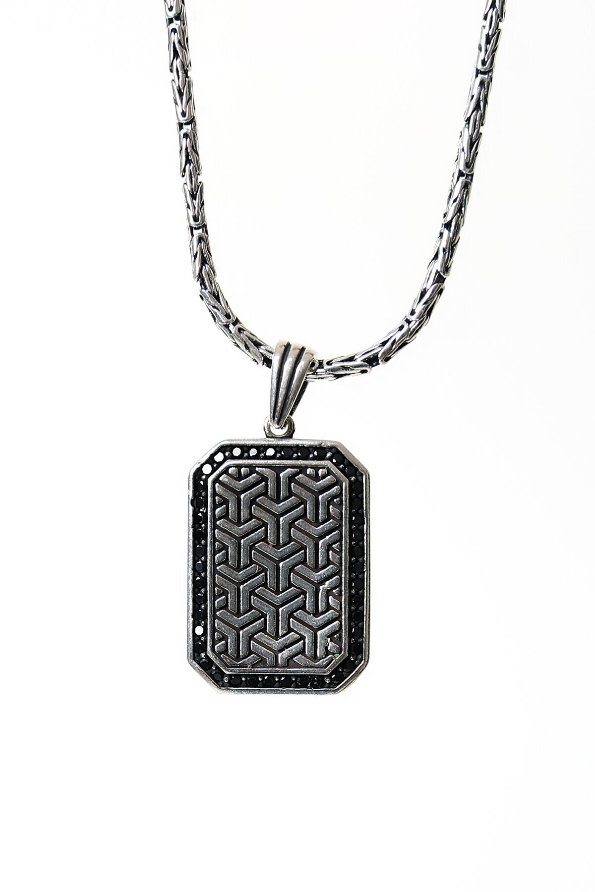 Gümüş Madalyon Kolye Ucu 