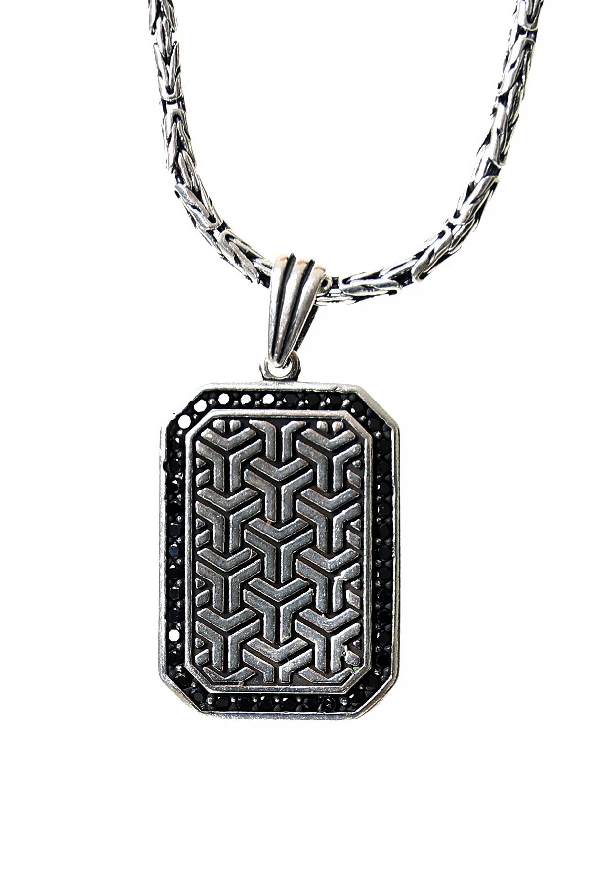 Gümüş Madalyon Kolye Ucu 