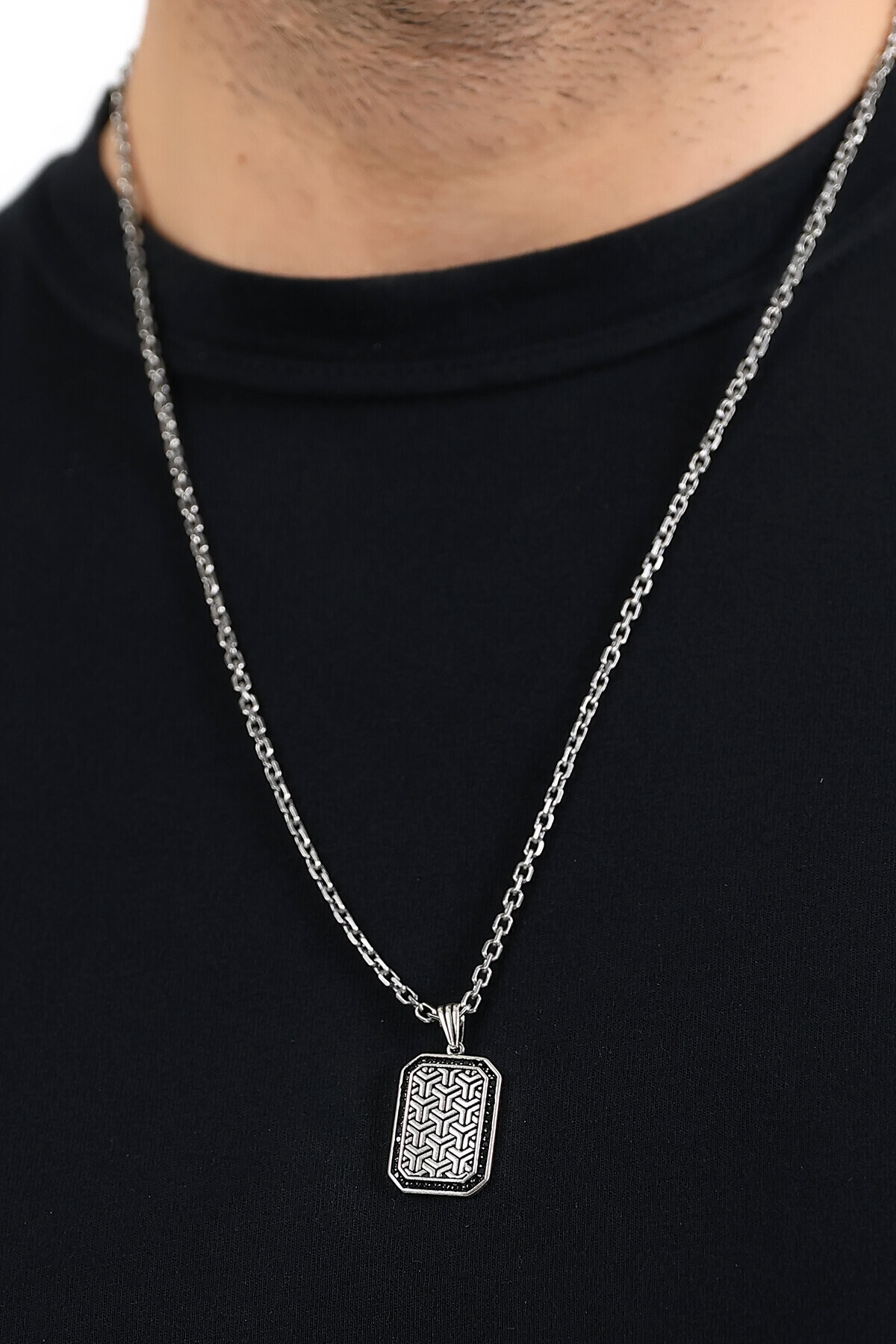 Gümüş Madalyon Kolye Ucu 