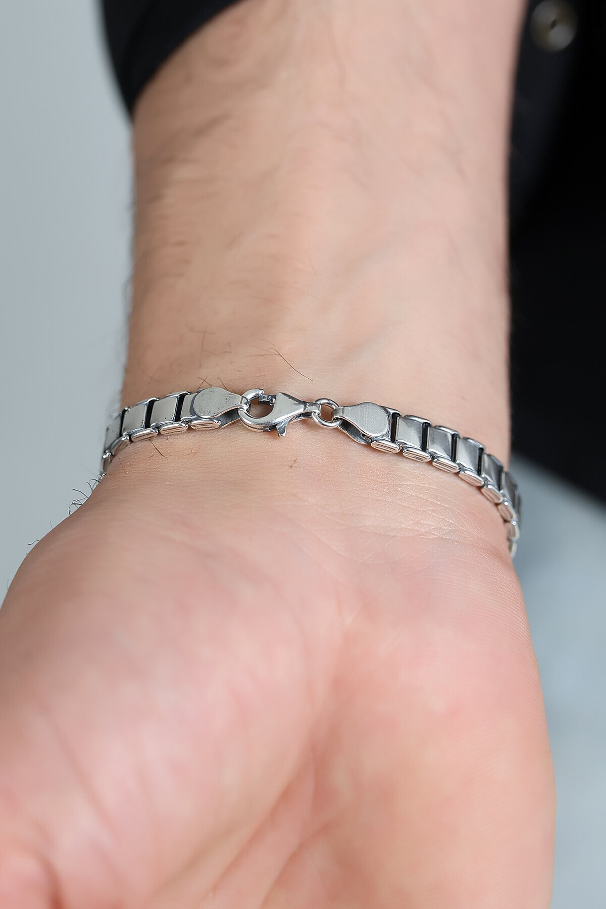 Gümüş Seramik Bileklik