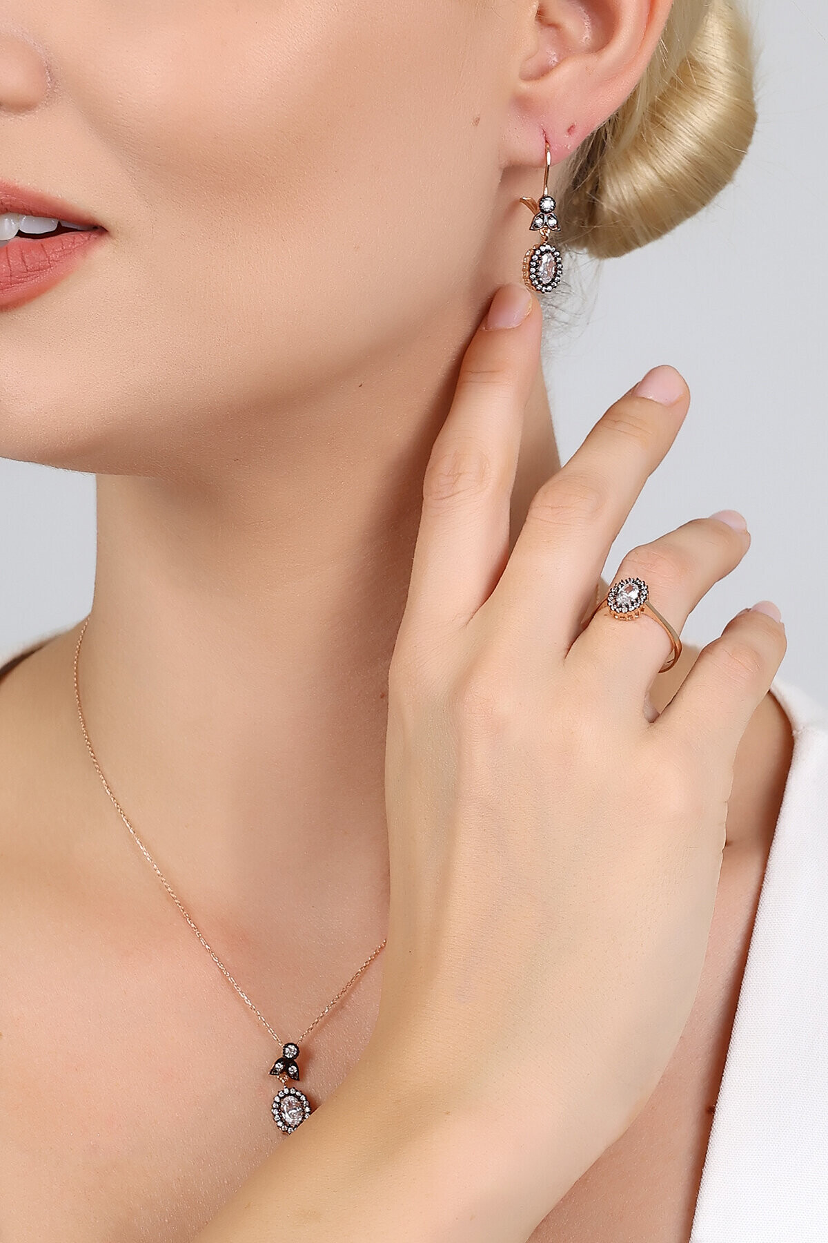 14 Ayar Altın Vintage Set