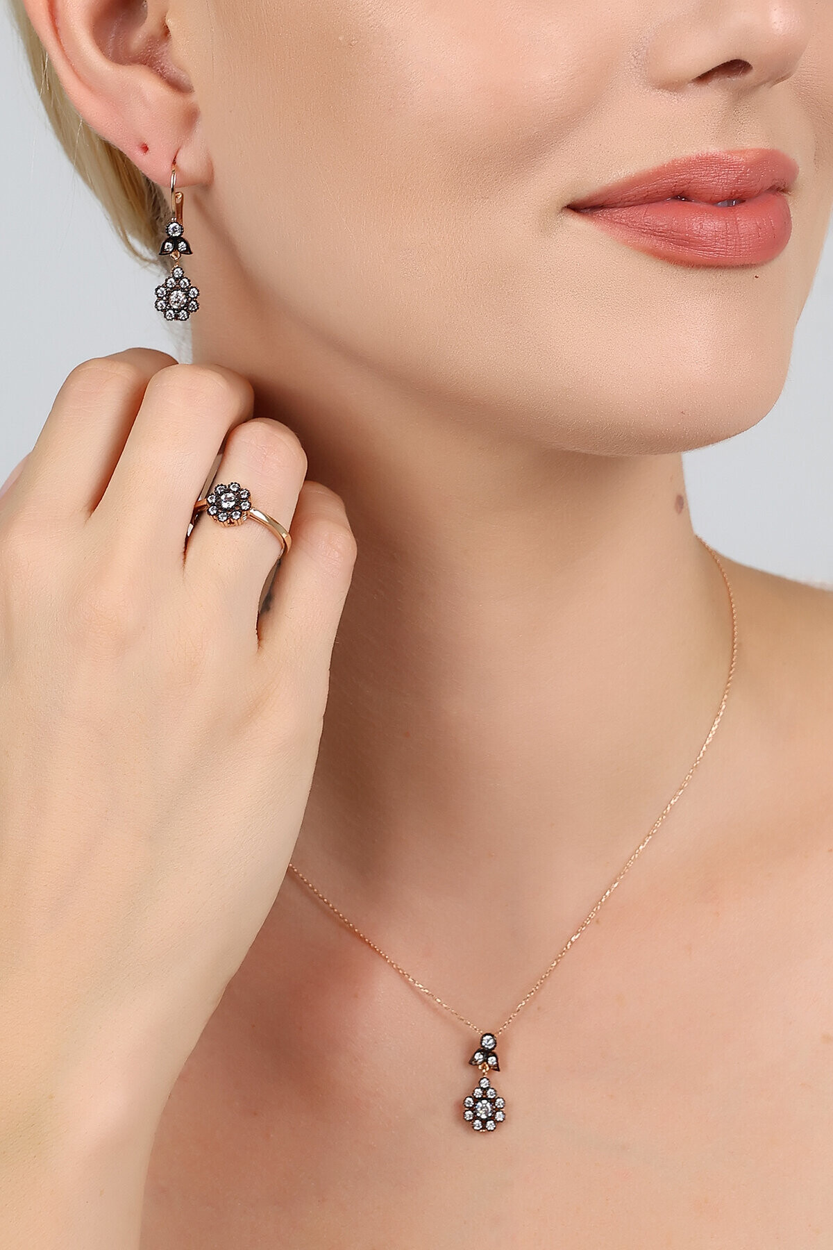 14 Ayar Altın Vintage Set