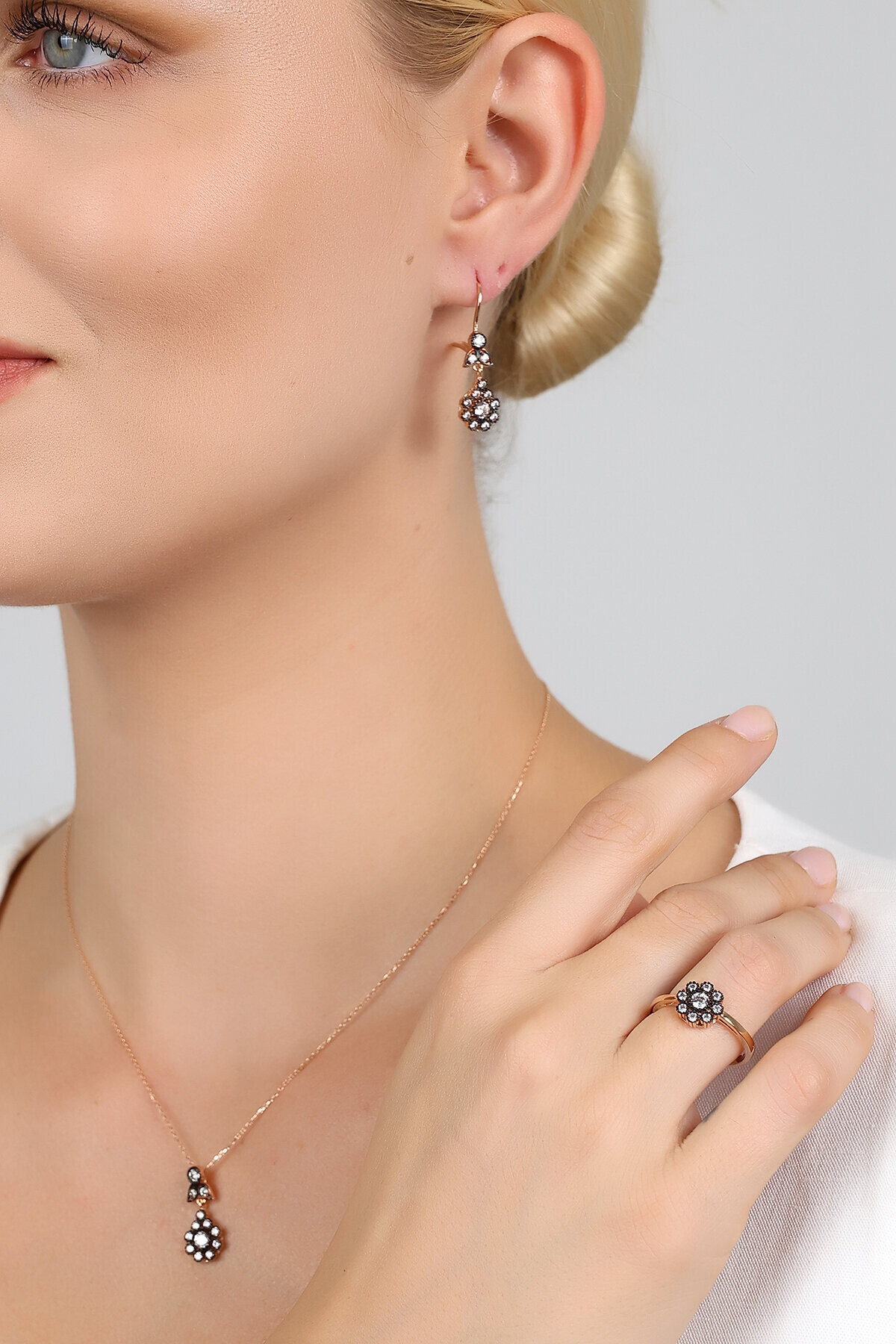 14 Ayar Altın Vintage Set