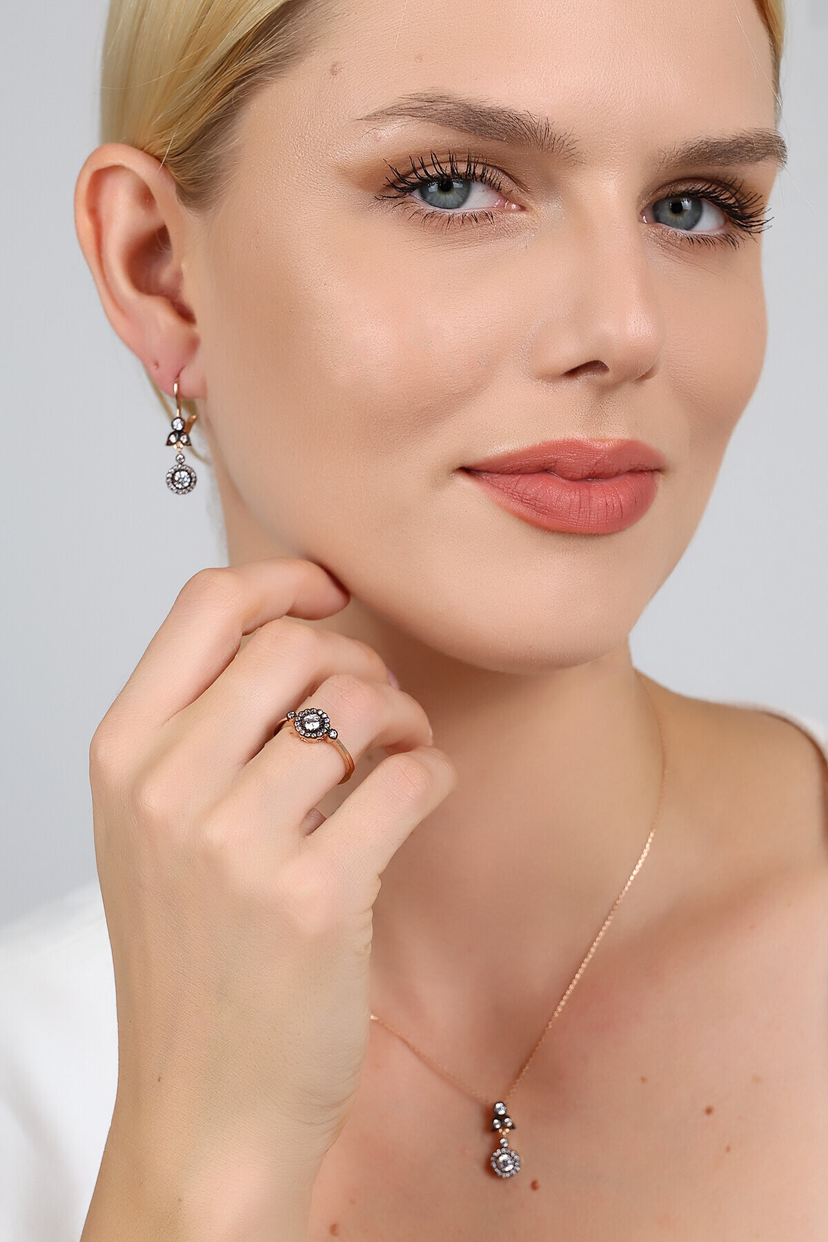 14 Ayar Altın Vintage Set