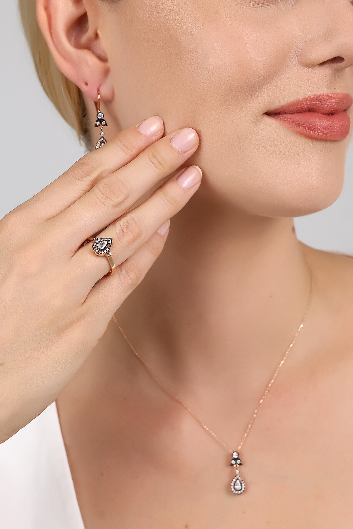 14 Ayar Altın Vintage Set