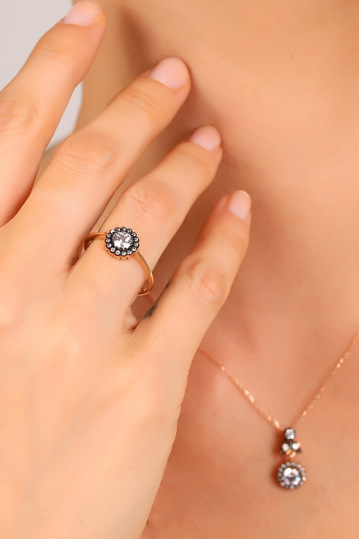 14 Ayar Altın Vintage Set