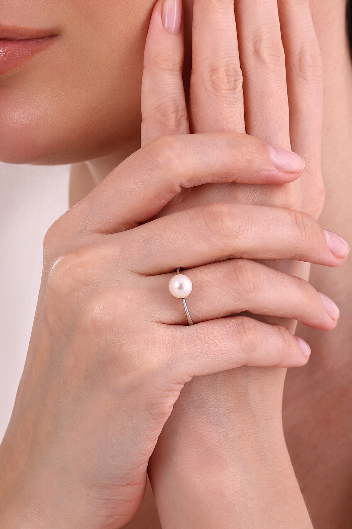 14 Ayar İnci Sıralı Set