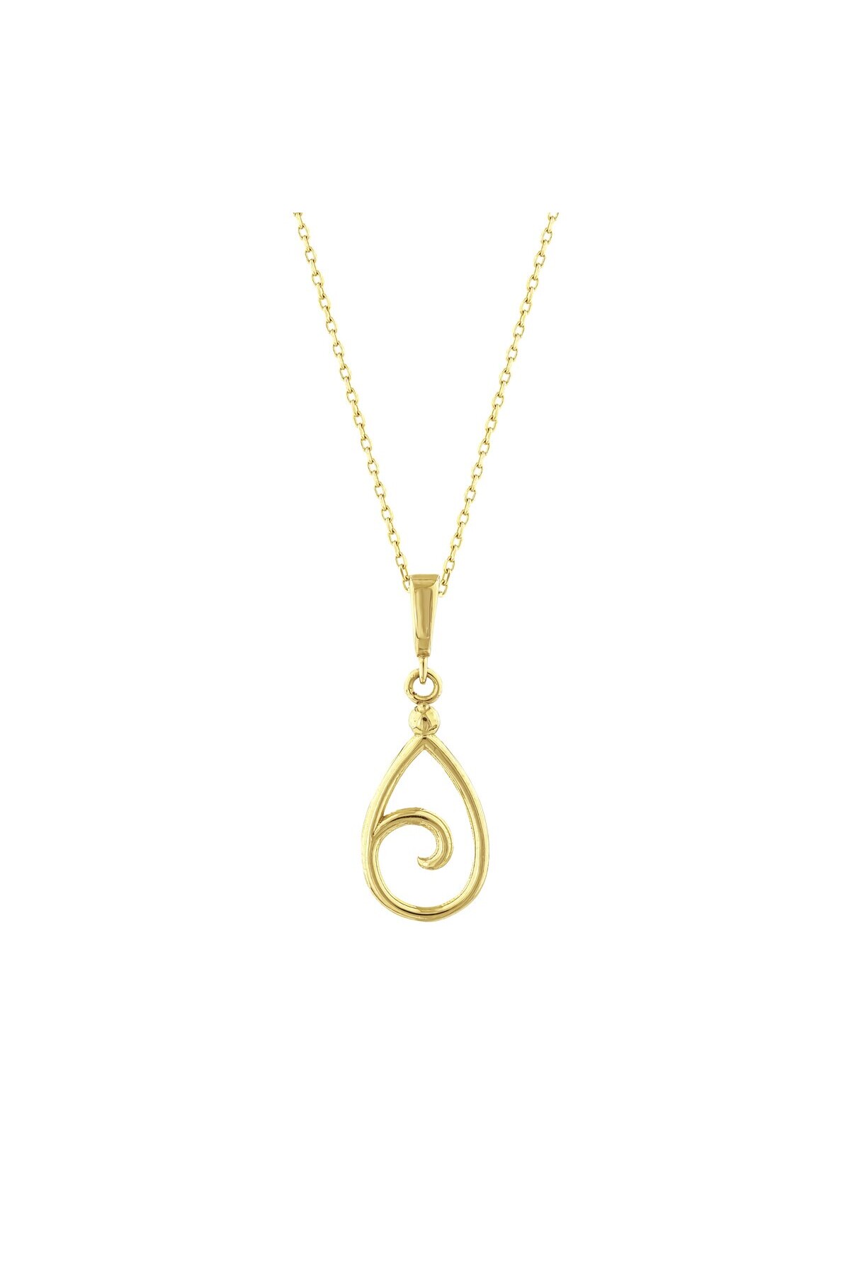 14 Ayar Tasarım Kolye