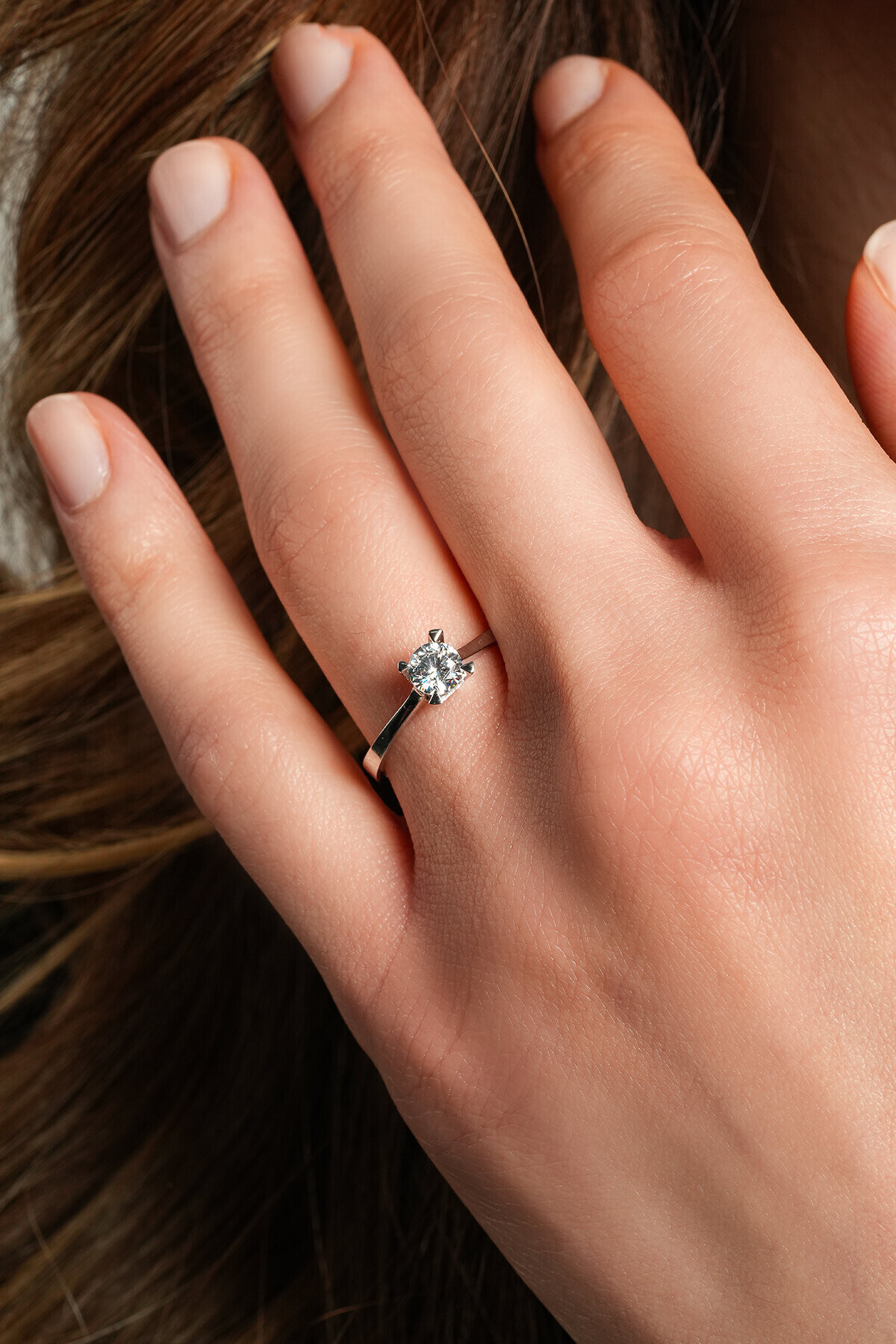 8 Ayar Tektaş Yüzük