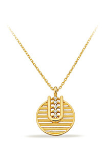 14 Ayar Altın Özel Tasarım Kolye