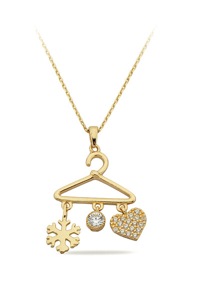 14 Ayar Altın Minimal Kolye