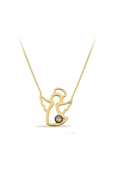 14 Ayar Altın Melek Kolye