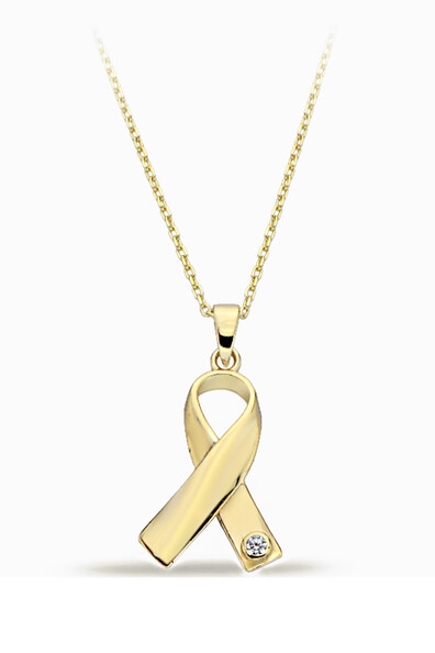 14 Ayar Altın Kurdele Kolye