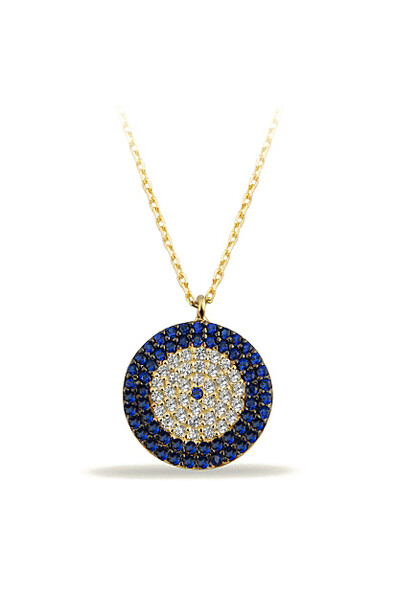 14 Ayar Altın Nazar Kolye