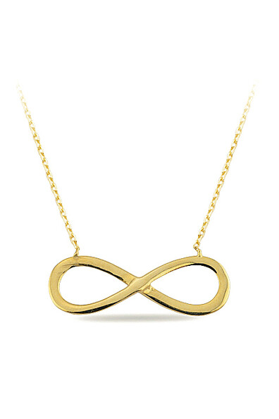 14 Ayar Altın Sonsuzluk Kolye