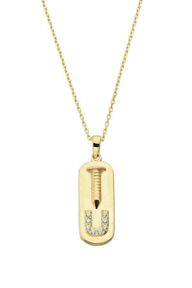 14 Ayar Altın Çivi Kolye