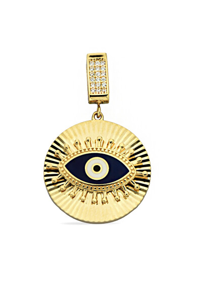 14 Ayar Altın Göz Kolye Ucu