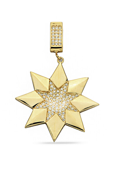 14 Ayar Altın Yıldız Kolye Ucu