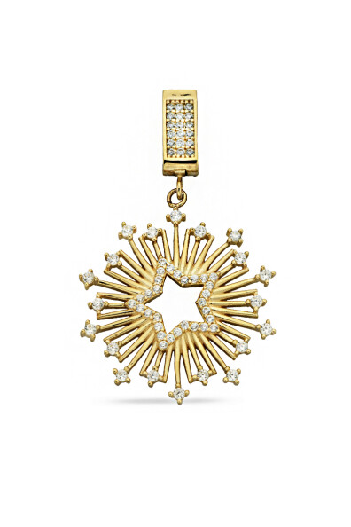 14 Ayar Altın Yıldız Kolye Ucu