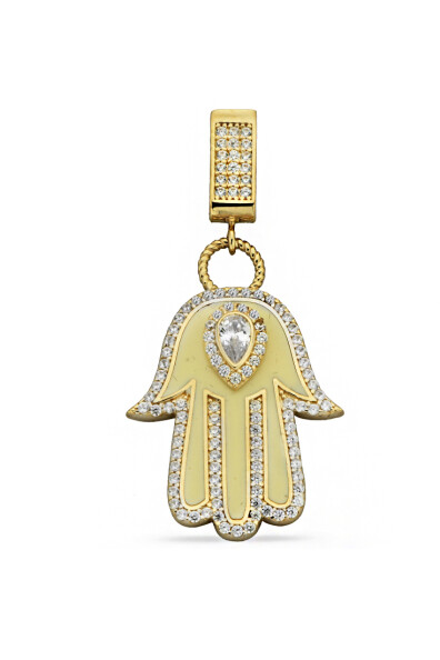 14 Ayar Altın Fatma Ana Kolye Ucu