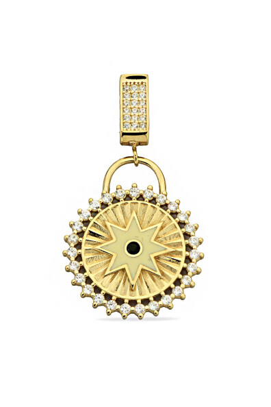 14 Ayar Altın Kutup Yıldızı Kolye Ucu