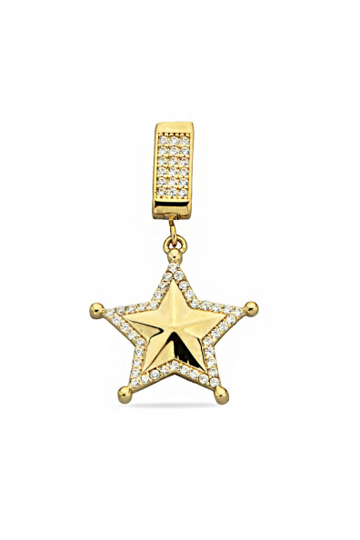 14 Ayar Altın Yıldız Kolye Ucu