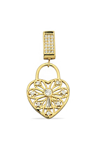 14 Ayar Altın Kalp Kolye Ucu