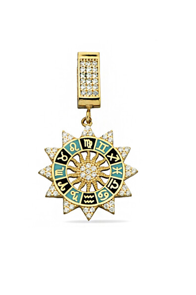 14 Ayar Altın Burç Kolye Ucu