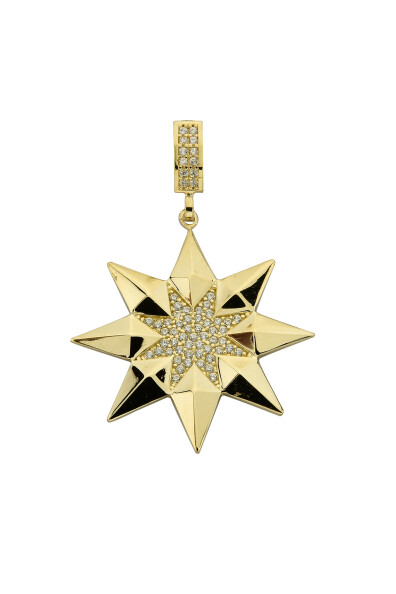 14 Ayar Altın Yıldız Kolye Ucu