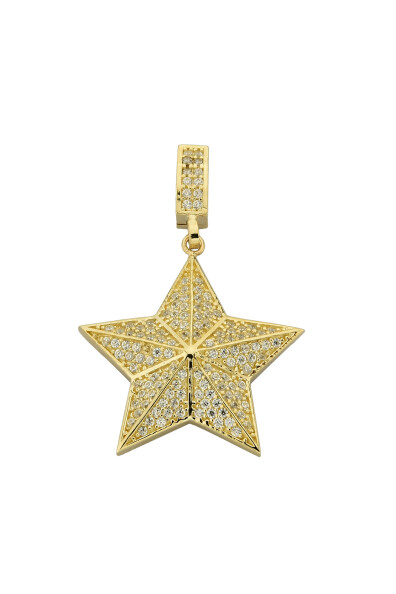 14 Ayar Altın Yıldız Kolye Ucu